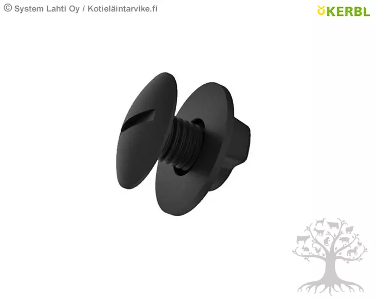 Kerbl Bottom Plug for Troughs - Feeding Troughs, Bowls - 32498 - 2