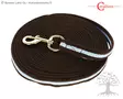 Covalliero Lunging Line 8m Brown/Light Blue - Lunging Lines, Traning - 3222119 - 1
