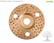 Kerbl Abrasive Disc Standard Ø115mm, Both Sides - Hoof Cutting Disc, Abrasive Disc - 16359 - 1