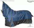 Rain Buster Thermo Ulkotoppaloimi 300g Full Neck Blue/Black - Turnout Rugs - 09007-399 - 1