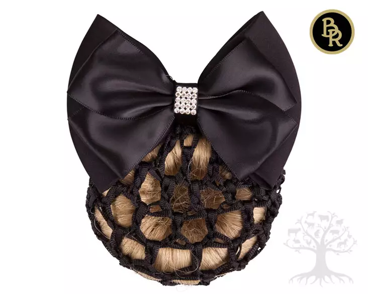 BR Hiusrusetti Luxurious Sparkle Black - Hairnets - 716913-09 - 1