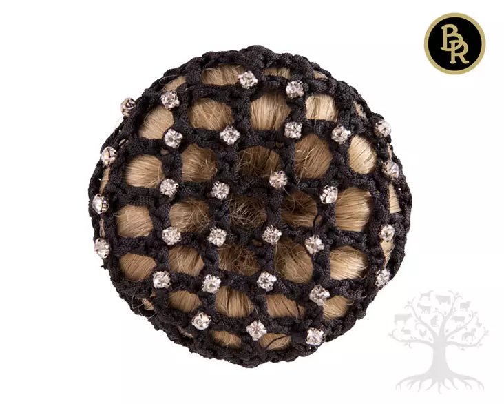 BR Hiusverkko Big With Diamonds Black - Hairnets - 716920-09 - 3