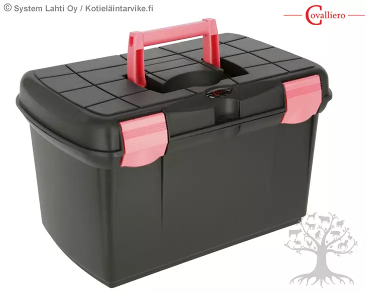 Covalliero Harjalaatikko Arezzo Fuchsia - Grooming Boxes - 321789 - 1