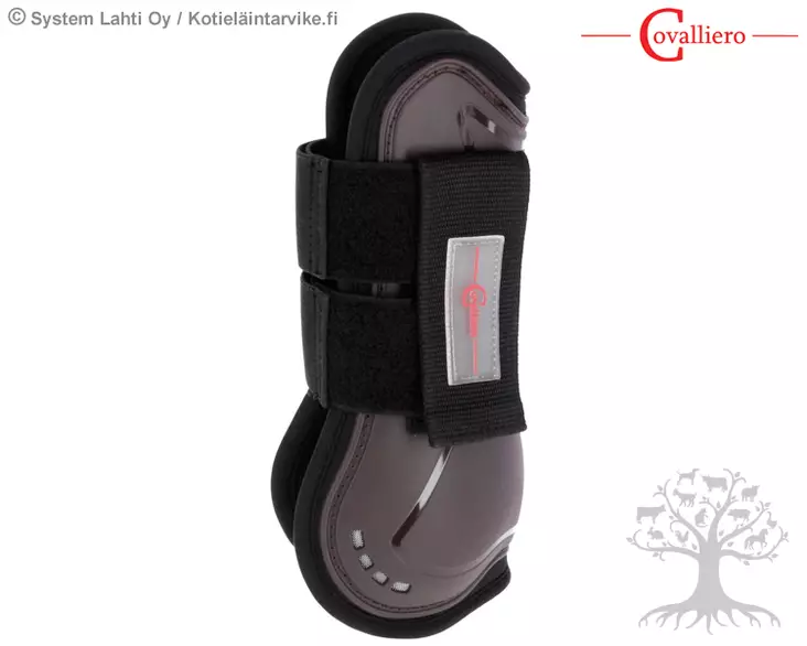 Covalliero Jännesuojat TecAir Velcro Brown - Jännesuojat, Takajalansuojat - 3211619 - 1