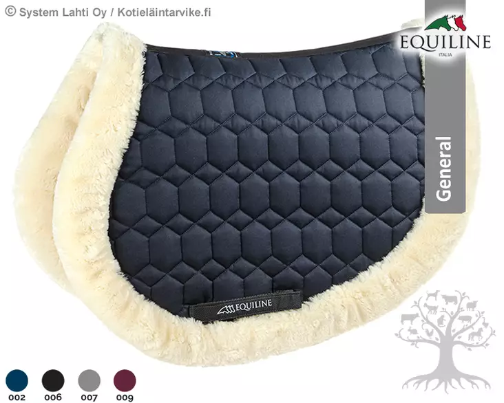 Equiline Saddle Pad Snuggly - Equiline Saddle Pads - B11239 - 1