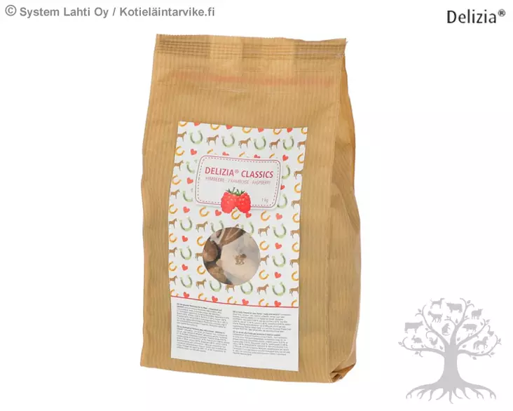 Kerbl Delizia Treat Cube Classic Raspberry - Treats - 325009 - 9