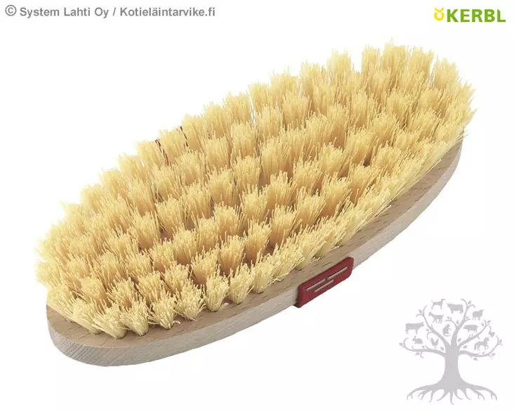 Kerbl Bristle Curry Comb, with hand loop - Curry Comb, Brushs - 1819 - 1