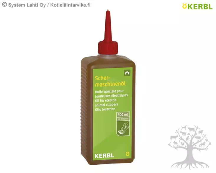 Kerbl Klipperiöljy Constanta 500ml - Karvaleikkurien huoltotuotteet - 1850489 - 3