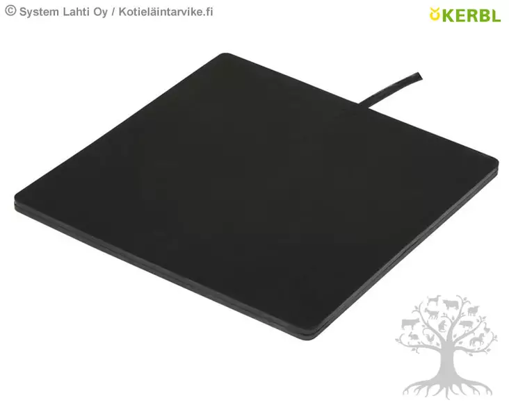 Kerbl Lämpöalusta Rubber Heating 24x24x0.7cm - Lämpöaluset, Lämpölautaset - 70239 - 4