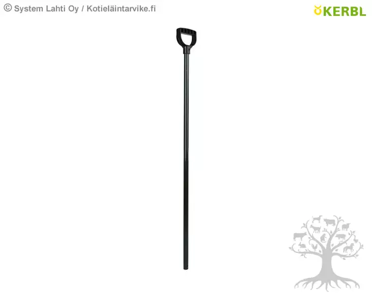 Kerbl Metal Handle Dark Green - Wood Handles, Aluminium Handles - 3299 - 1