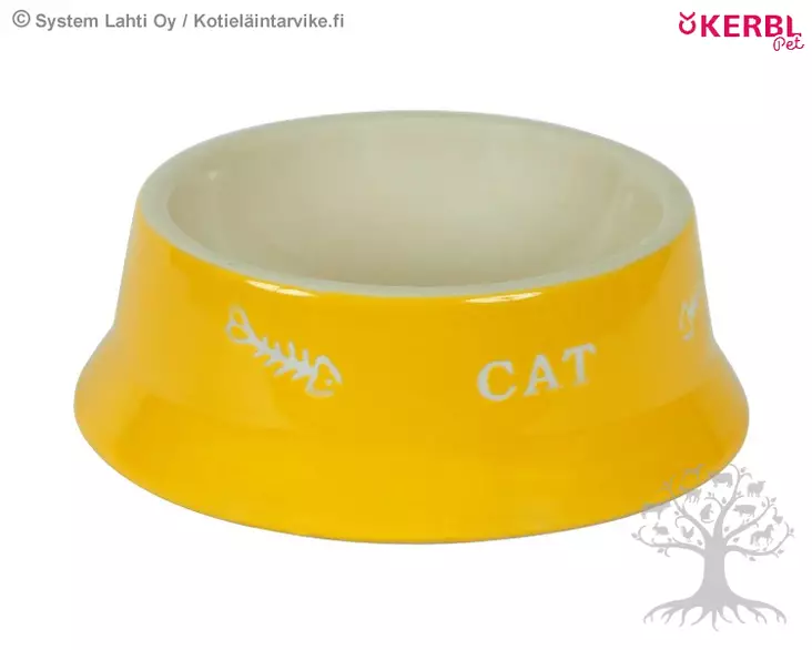 Kissan keraaminen kuppi Kerbl, 200ml - Ceramic Bowls - 82669 - 2