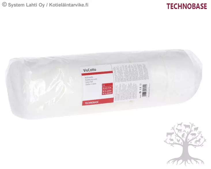 Technobase Pumpuliside VisCotto 10cm x 6m, 5kpl - Sidetarvikkeet, pumpulit - 16479 - 4