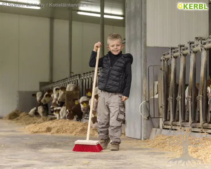 Kerbl Street broom with handle Mini - Brooms - 29499 - 1