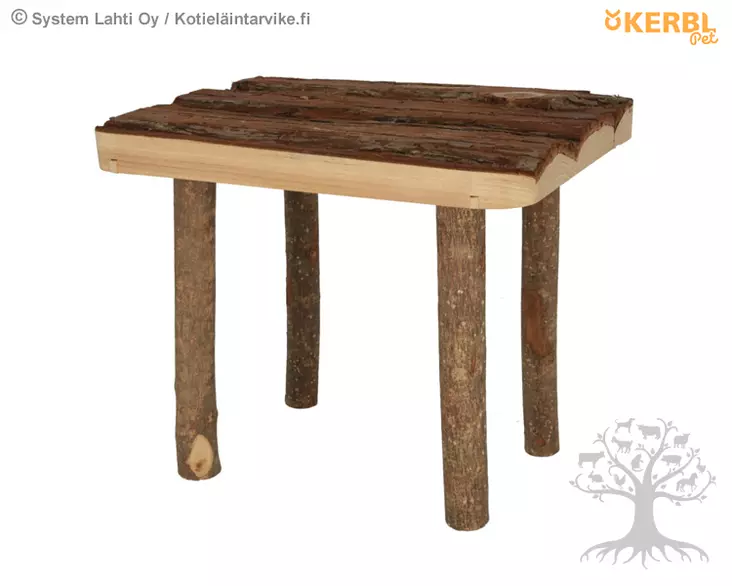 Kerbl Pet Puukatos Shelter Nature - Aktivointi, Viihdykkeet - 81809 - 1