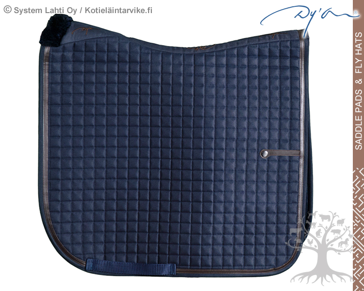 Dyon Saddle Pad Classic Dressage Navy Kotielaintarvike.fi webstore