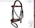 Dyon New English Collection Bridle Anatomic Flash Noseband - Dyon New English - NEABAB - 3