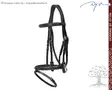 Working by Dyon Bridle Flash Noseband with Snap Cheekpieces - Working by Dyon - WOAPGB - 3