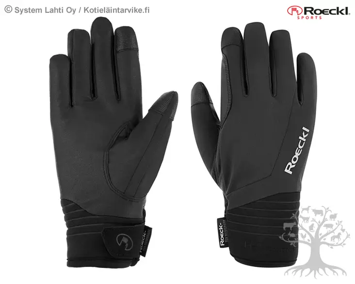 Roeckl Winter Riding Gloves Winsford Waterproof Black - Winter Riding Gloves - 1898310015B - 1