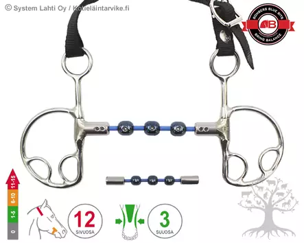 Bombers Kimblewick Waterford Cable - Bombers Kimblewick - 30271-WC - 5