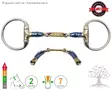 Bombers Bridong Eggbutt Dressage Control - Bombers Bridong Eggbutt - 30219-DC - 1