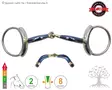 Bombers Loose Ring Tube Snaffle Ultra Comfy - Bombers Loose Ring Tube - 30221-SUC - 1