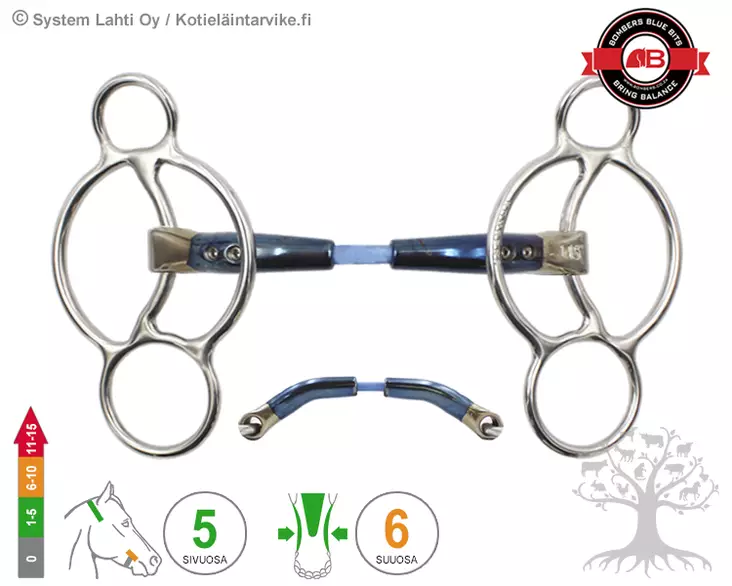 Bombers Williams Snaffle Cable - Bombers Williams - 30226-SC - 4