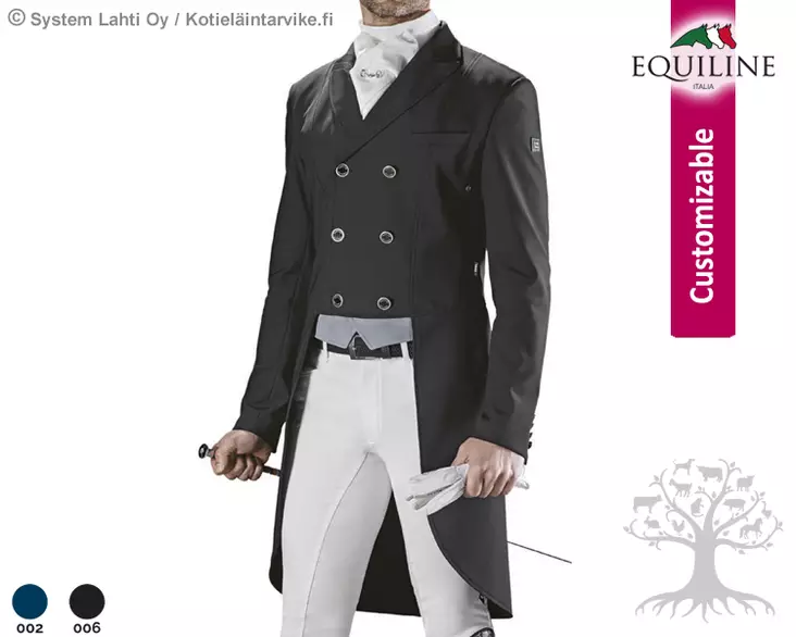 Equiline General Men's Competition Tailcoat Canter Customize - Equiline Men's Competition Line - M00206-C - 1