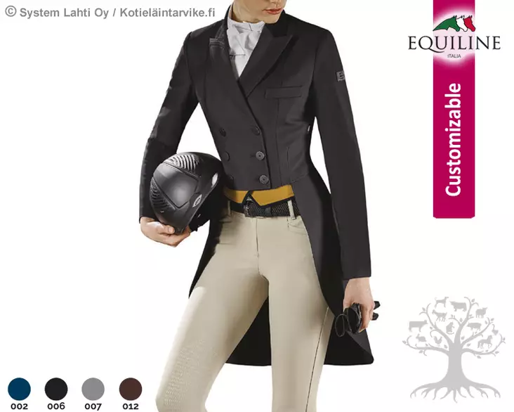 Equiline General Naisten Kisafrakki Mackenzie Kustomoitu - Equiline Naisten Kisavaatteet - M00414-C - 1