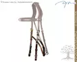 Dyon D Collection Poskiremmit Hackamore - Dyon D Collection - DY03D - 1