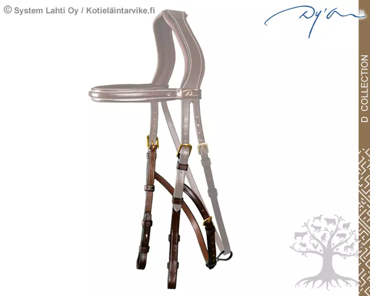 Dyon D Collection Poskiremmit Hackamore - Dyon D Collection - DY03D - 1