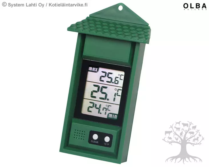Olba Digitaalinen Lämpömittari MinMax - Lämpö- ja Kosteusmittarit - T-MINMAXD - 1