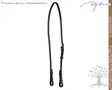 Dyon D Collection Poskihihnat (Kankiposkihihna) Double Bridle Adaptable - Dyon D Collection - DY03E - 1