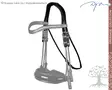 Dyon Dressage Round Collection Headpiece Double Bridle S-Shaped - Dyon Dressage Round - NR01E - 1