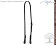 Dyon New English Collection Cheekpieces Double Bridle Adaptable - Dyon New English - NE03E - 1