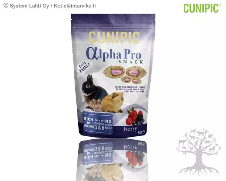Cunipic Alpha Pro Marjaherkku 50g - Herkut, Yrtit, Proteiinit - ALSNACKBE - 1
