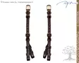Dyon D Collection Cheekpieces Double - Dyon D Collection - DY03F - 1