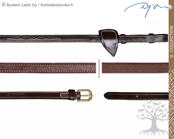 Dyon D Collection Reins Hunter 1/2" (13mm) - Dyon D Collection - DY05F - 1