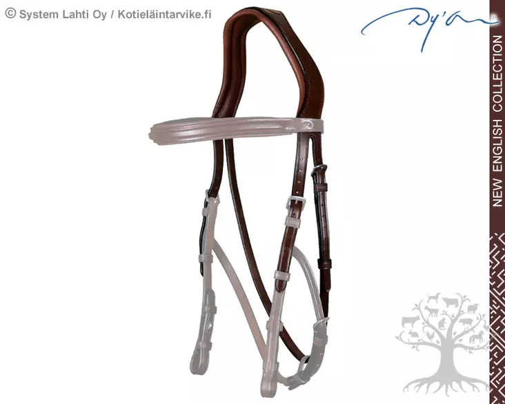 Dyon New English Collection Headpiece Hackamore - Dyon New English - NE01F - 1