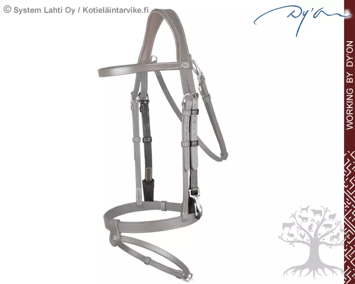 Working by Dyon Cheekpieces with Snap Hooks X-Full - Working by Dyon - WO03G-XF - 1