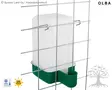Olba Cage Drinker 1L - Automatic Drinkers - DC1000G - 3