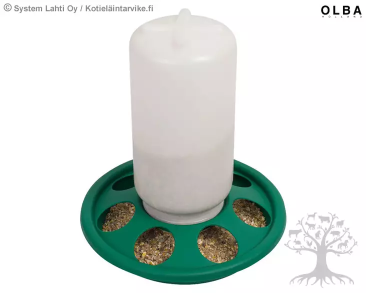 Olba Ruokinta-automaatti Chick 1kg - Ruokinta-automaatit - F7G - 1