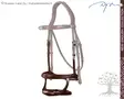 Dyon New English Collection Noseband Double - Dyon New English - NE04H - 1