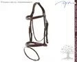 Dyon New English Collection Suitset Plaited Flash Noseband - Dyon New English - NEAOAK - 3