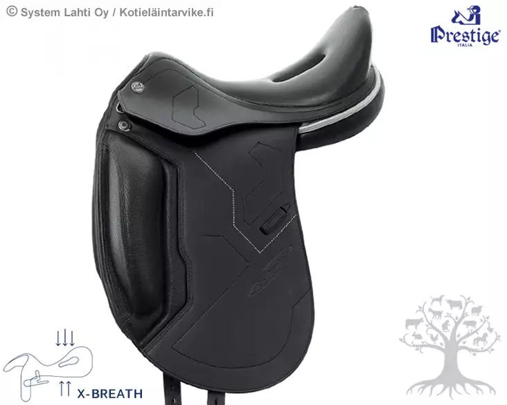Prestige Koulusatula X-Breath Dressage K D - Prestige X-Breath Dressage - 1719153-K - 1