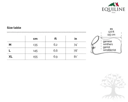 Equiline Ratsastusloimi Auguste Navy Blue - Exercise Rugs - PA00525L - 5