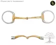 BR Bridong Eggbutt Snaffle Soft Contact 10 - Bridong - 256025L - 1