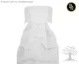 BR Plastron Athens White Luxurious - Ties, Plastron & Stock Pins - P711004-08L - 1