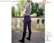 Covalliero Ratsastushousut Full Grip High Waist Navy - CV Naisten Ratsastushousut - 3222031L - 3