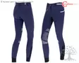 Covalliero Ratsastushousut Knee Grip Bali Glitter Kids Blue - CV Kids Riding Breeches - 3211527L - 2