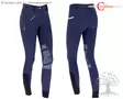 Covalliero Ratsastushousut Knee Grip Bali Glitter Kids Blue - CV Kids Riding Breeches - 3211527L - 1